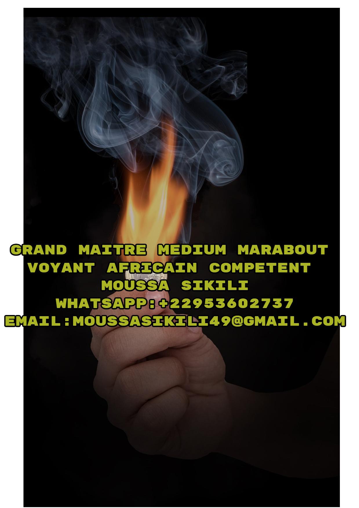 Grand maitre medium marabout voyant africain competent